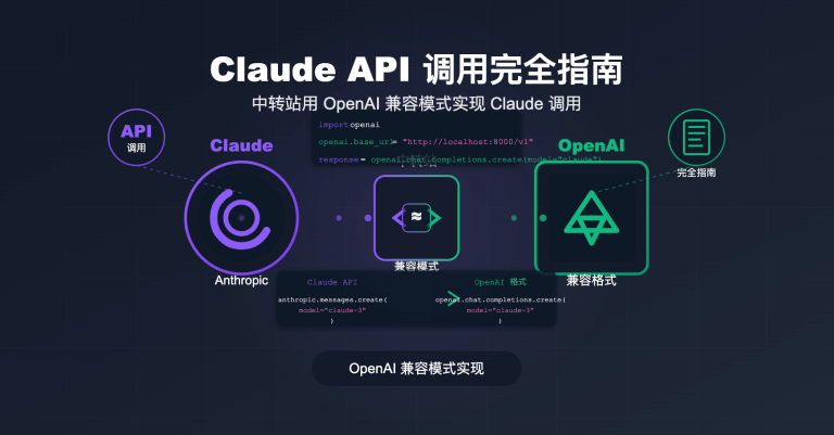 Claude API 调用完全指南：通过 API易 实现 OpenAI 兼容模式的无缝接入