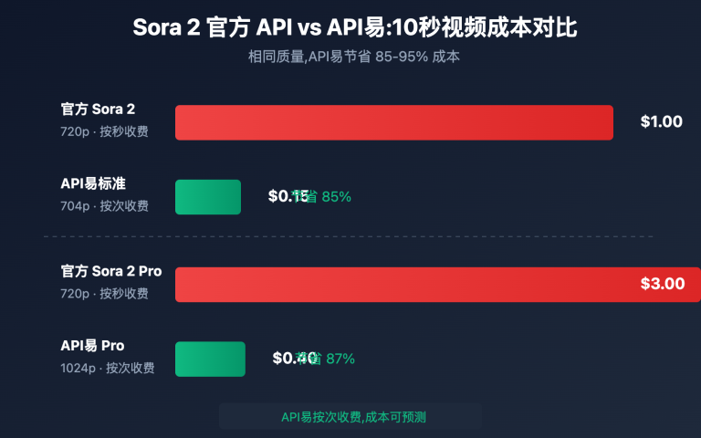 sora 2 official api pricing shock apiyi saves 85 percent image 0 图示