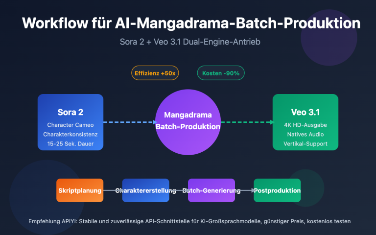 manga drama batch production sora2 veo3 workflow de image 0 图示