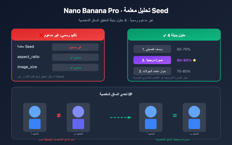 nano banana pro seed parameter not supported alternatives ar image 0 图示