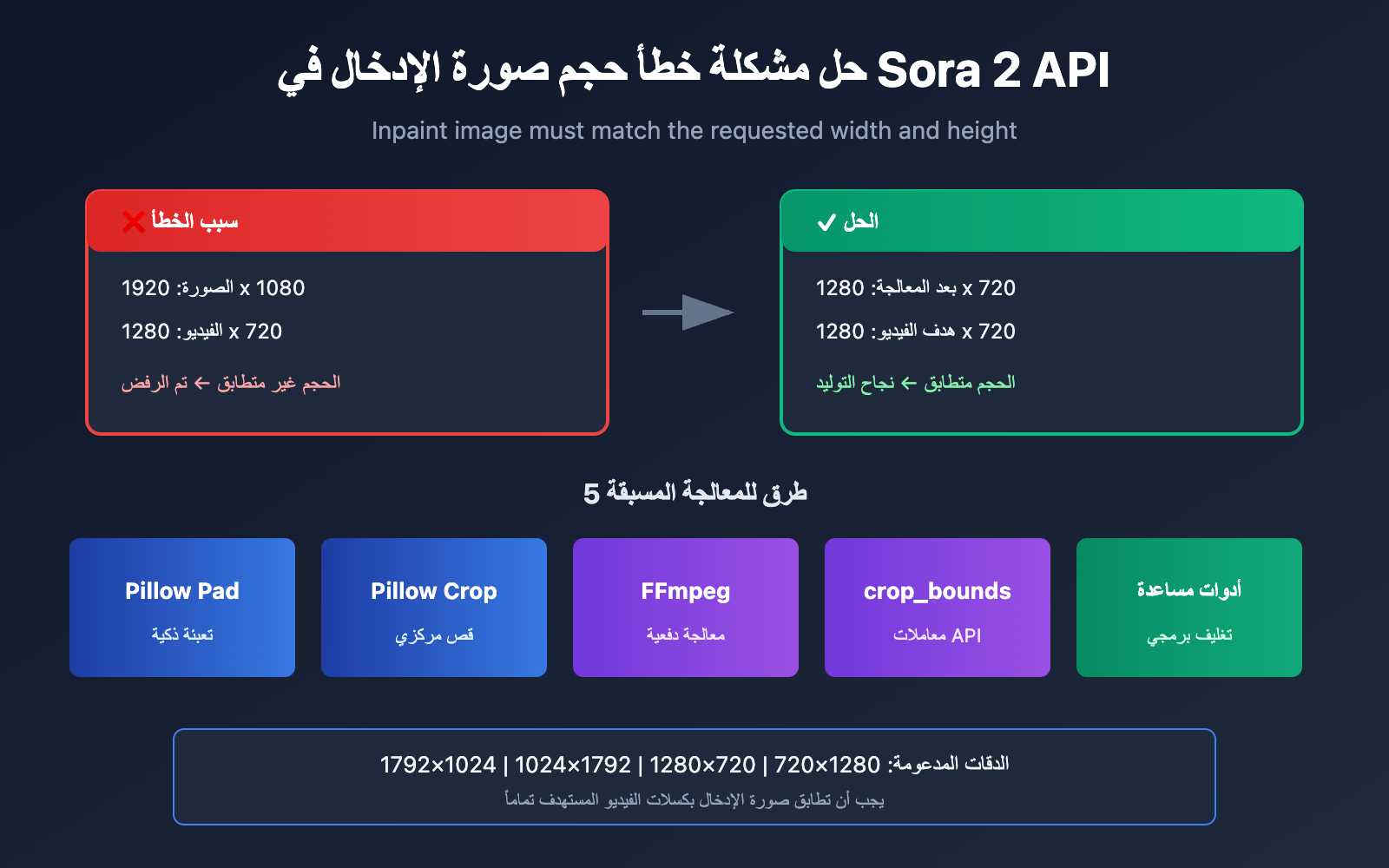 sora 2 api inpaint image size error solution ar image 0 图示