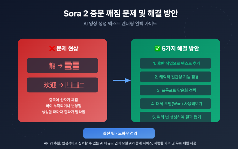 sora 2 chinese text garbled solution ko image 0 图示