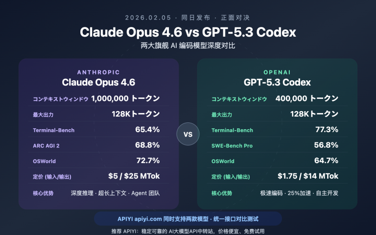 claude opus 4 6 vs gpt 5 3 codex comparison ja image 0 图示