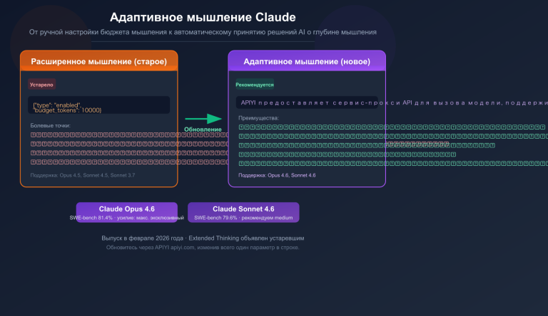 claude adaptive thinking mode api guide replace extended thinking ru image 0 图示