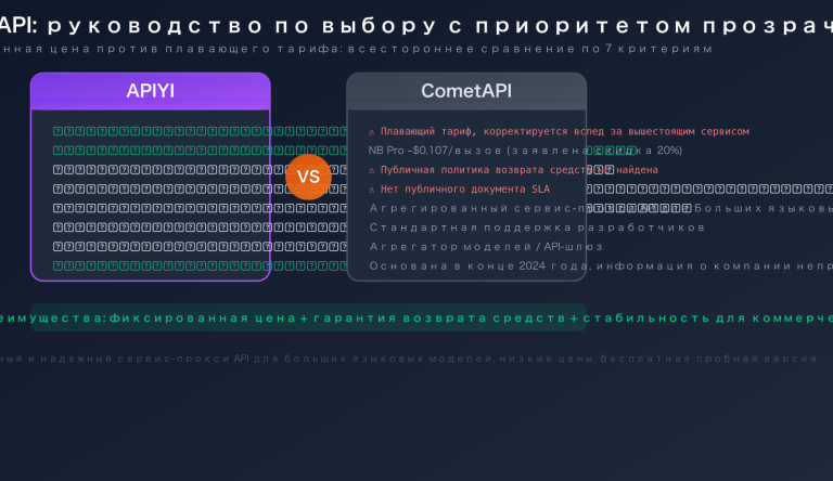 cometapi alternative apiyi comparison pricing transparency guide ru image 0 图示