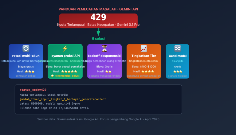 gemini 3 1 pro 429 rate limit quota exceeded fix guide id image 0 图示