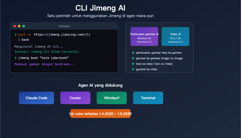 jimeng ai cli agent image video generation terminal guide id image 0 图示