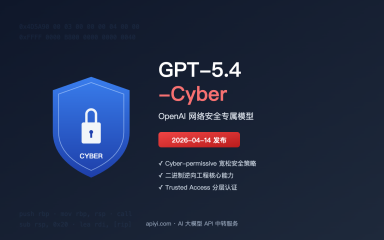 openai gpt 5 4 cyber security model launch image 0 图示