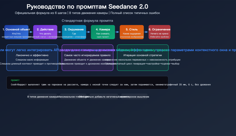 seedance 2 0 prompt guide video generation camera style tips ru image 0 图示