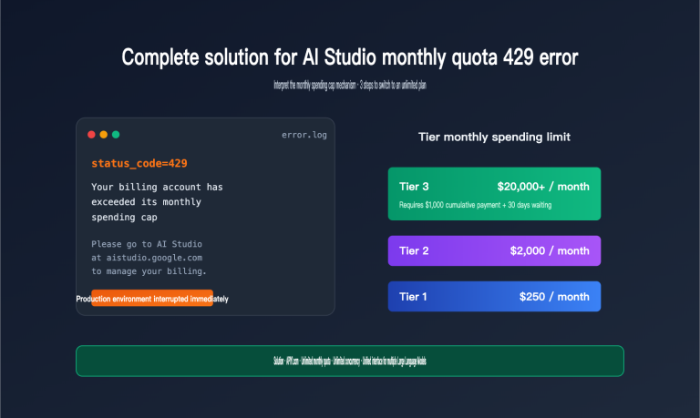 ai studio monthly spending cap 429 solution en image 0 图示