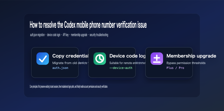 codex phone verification fix guide en image 0 图示