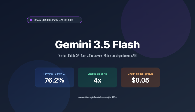 gemini 3 5 flash api launch on apiyi fr image 0 图示