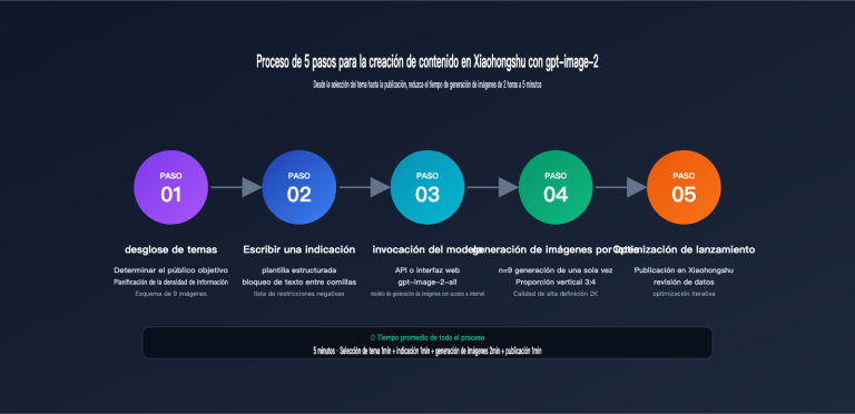 gpt image 2 xiaohongshu infographic content creation guide es image 1 图示