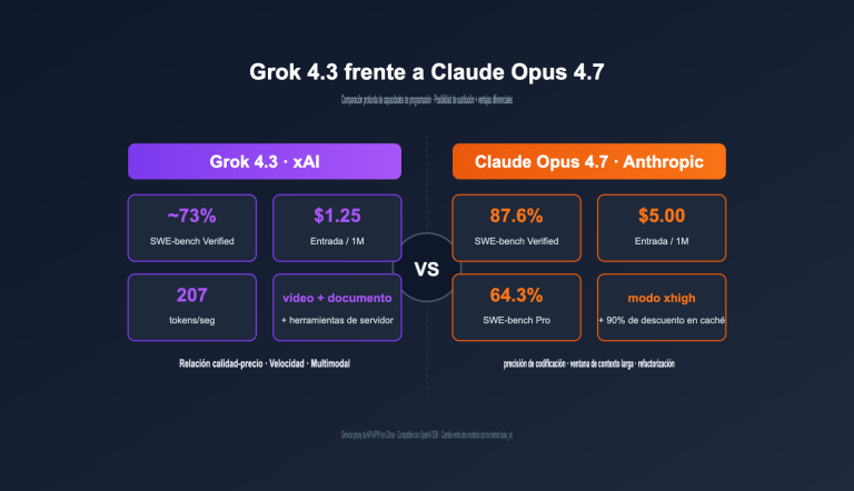 grok 4 3 vs claude opus 4 7 coding comparison 2026 es image 0 图示