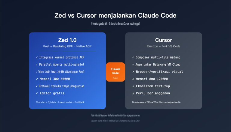 zed vs cursor claude code host comparison id image 0 图示