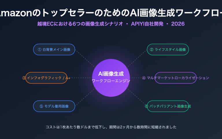 amazon sellers ai image workflow cross border ecommerce scenarios ja image 0 图示