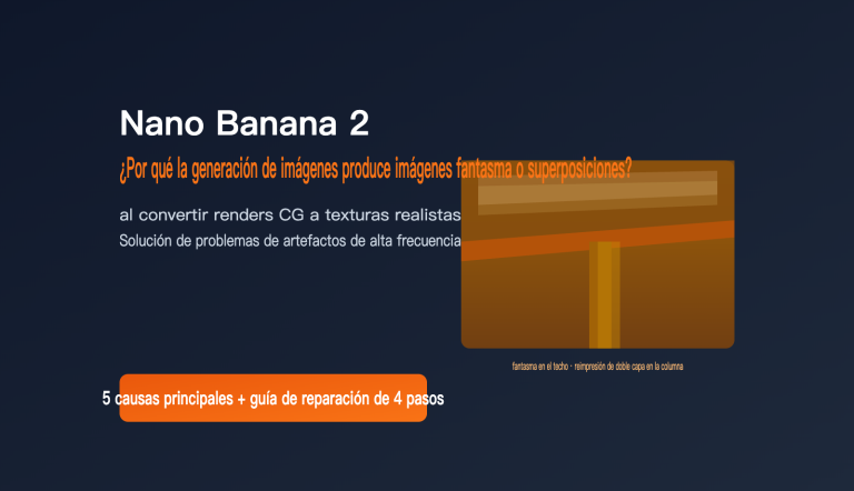 nano banana 2 ghosting double image fix es image 0 图示