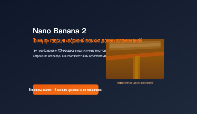 nano banana 2 ghosting double image fix ru image 0 图示