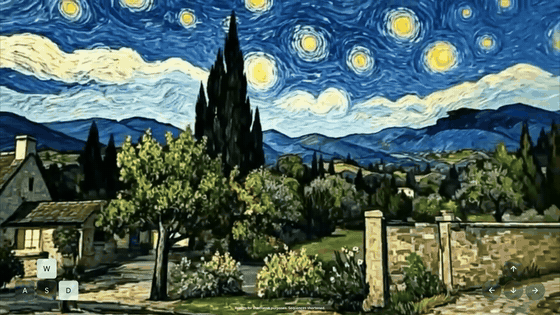 官方演示：走进梵高《星夜》的世界