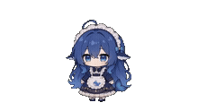 Paus-chan bernapas saat idle