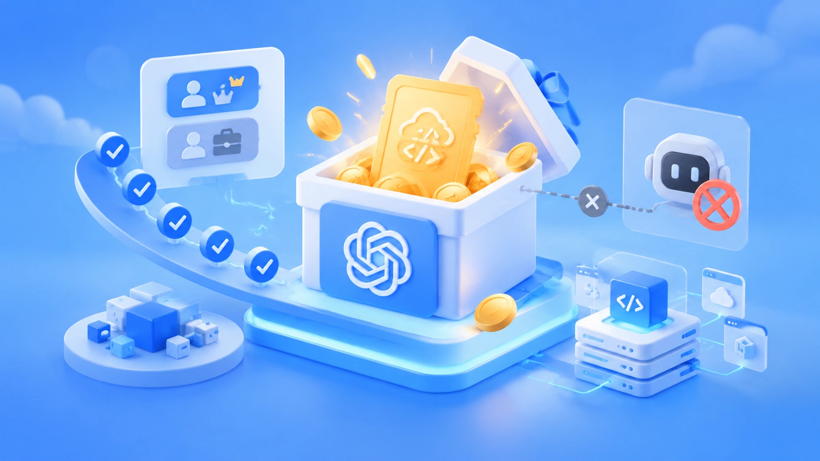 白拿 $500：ChatGPT Pro 每月送 API 额度，6 步领取但有 4 个坑